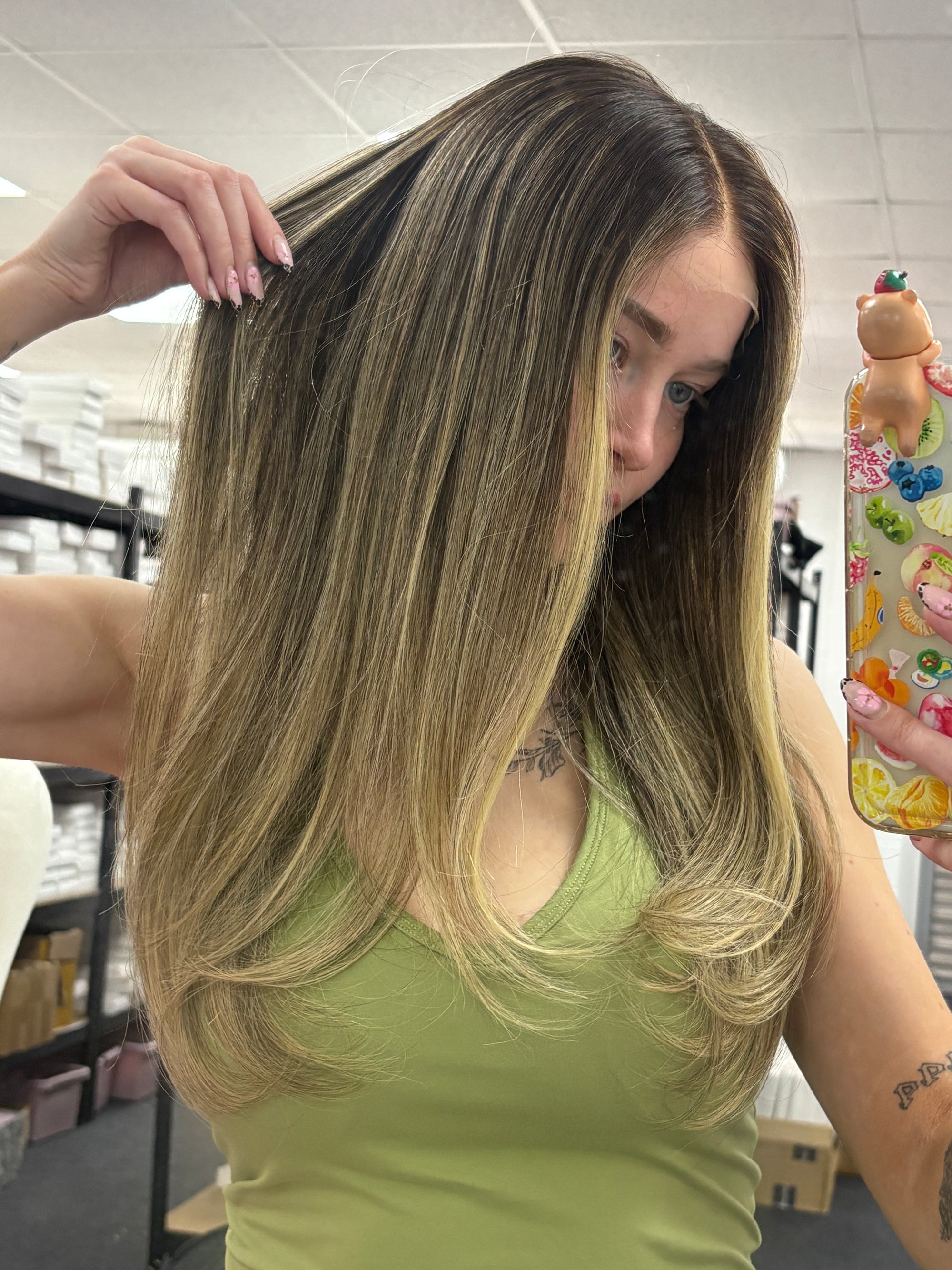 READY TO SHIP Cappuccino Wigs