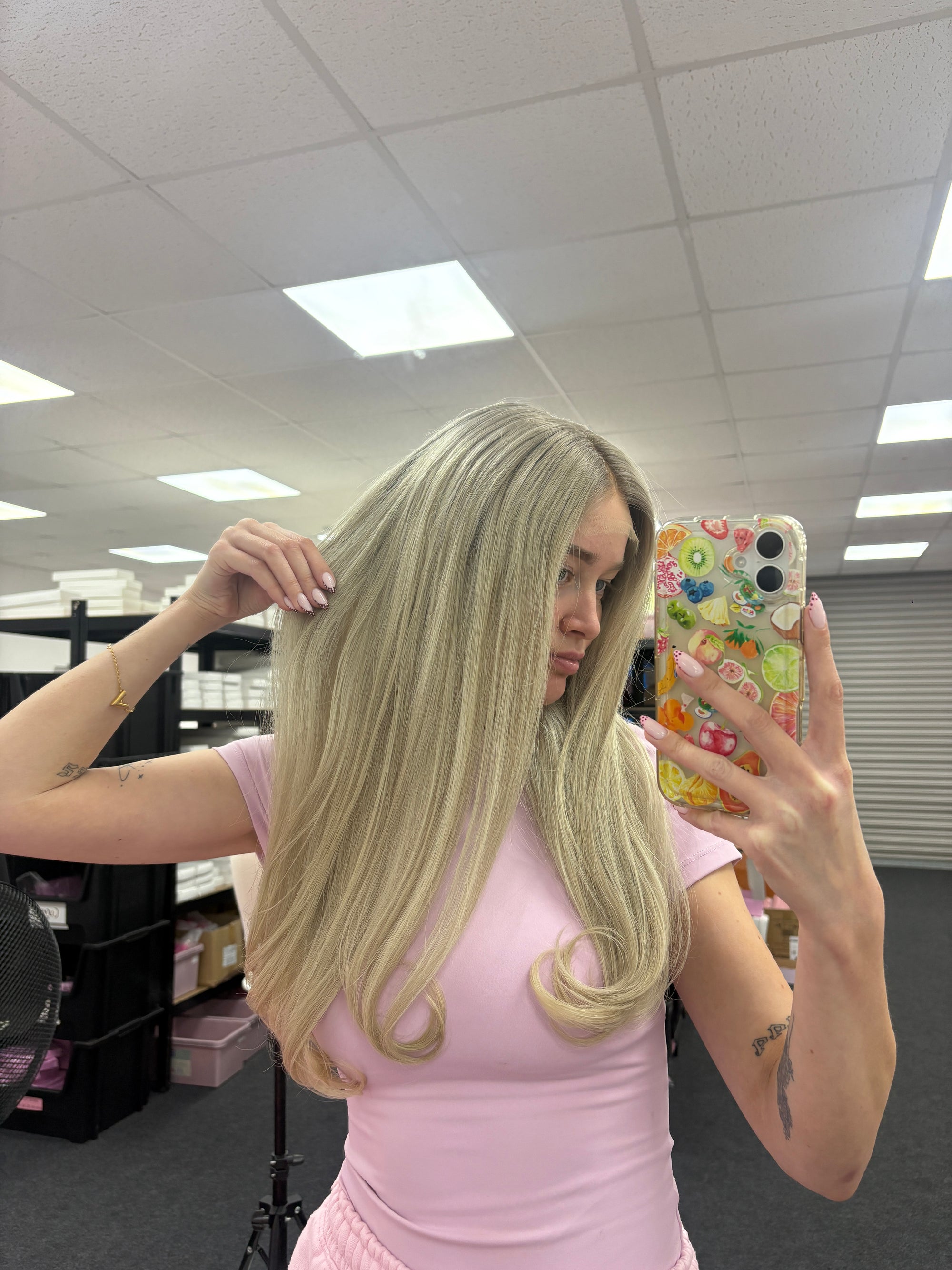 READY TO SHIP Oatmilk Wig